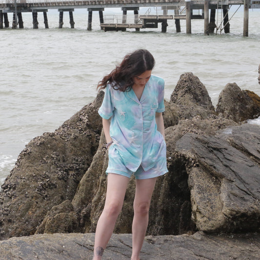 EHFAR Adult Summer Pyjamas - Seabreeze