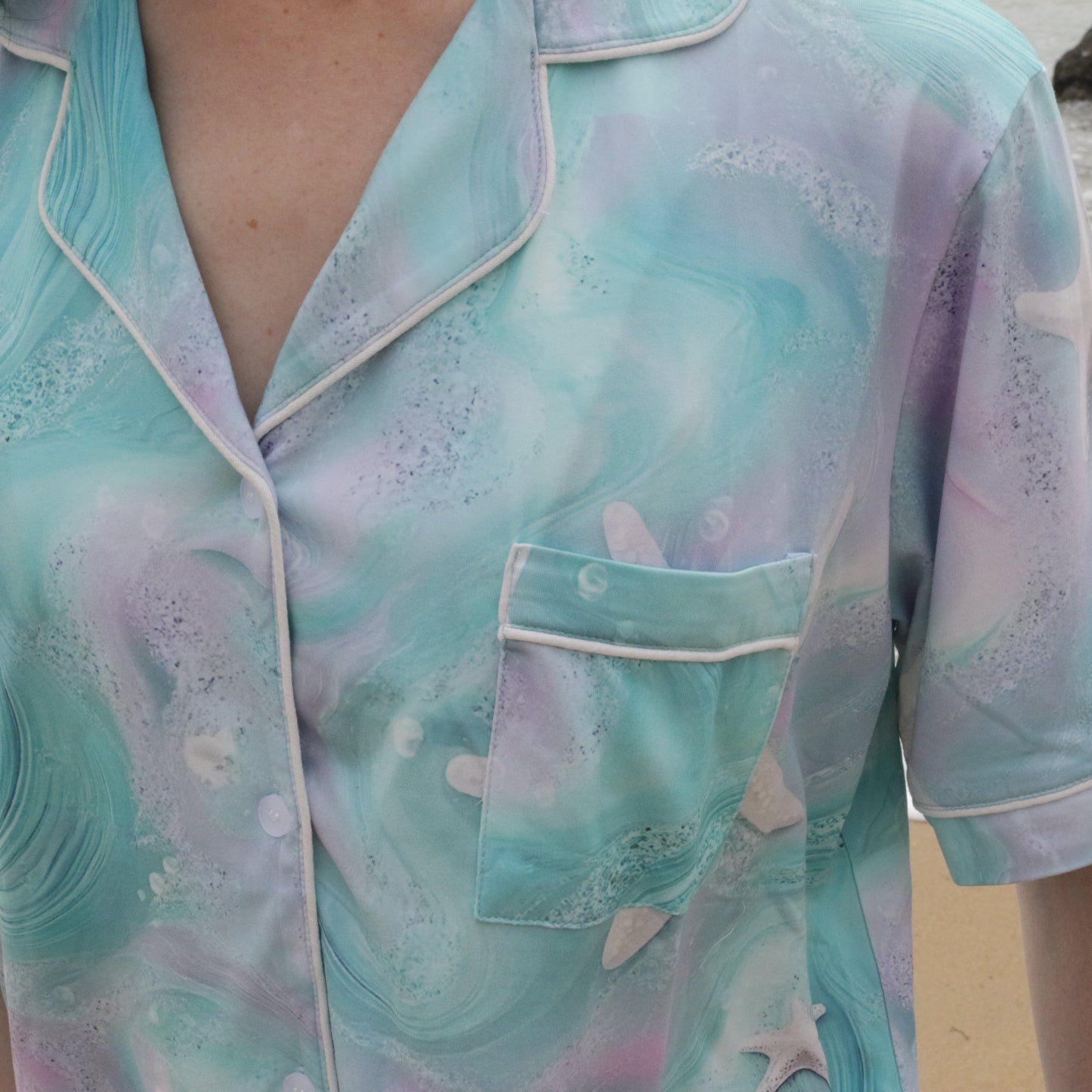 EHFAR Adult Summer Pyjamas - Seabreeze