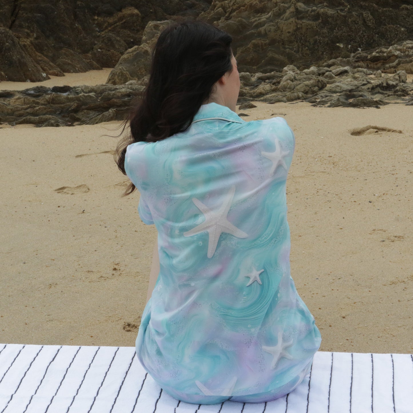 EHFAR Adult Summer Pyjamas - Seabreeze