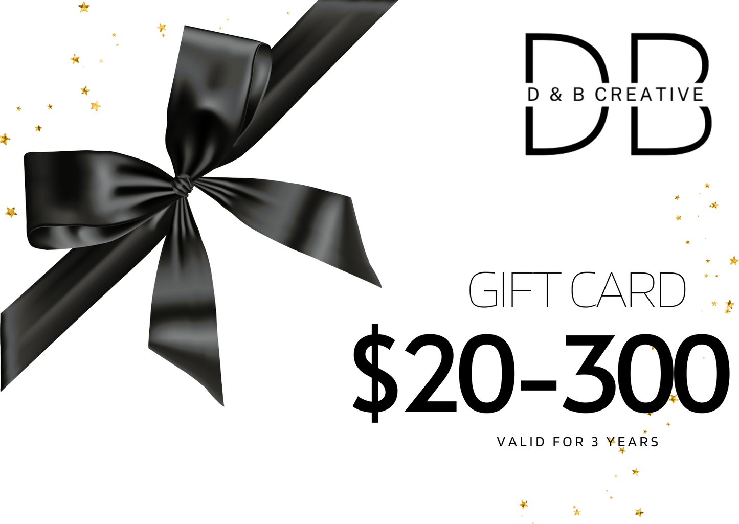 D&B Creative Gift Card