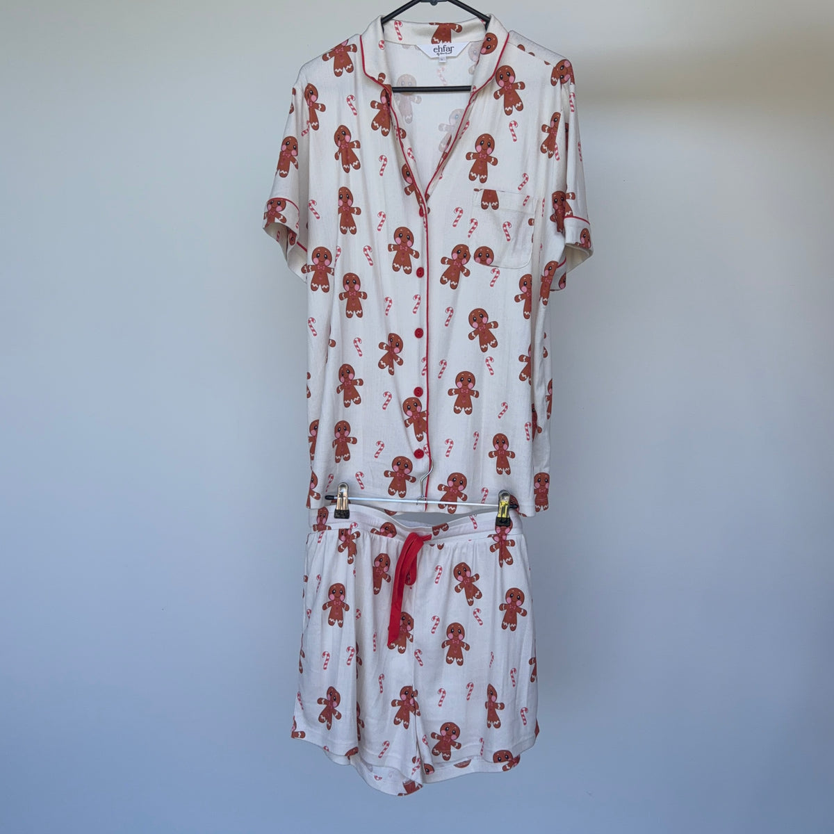 EHFAR Ginger Button-Up PJ Set (ADULTS)