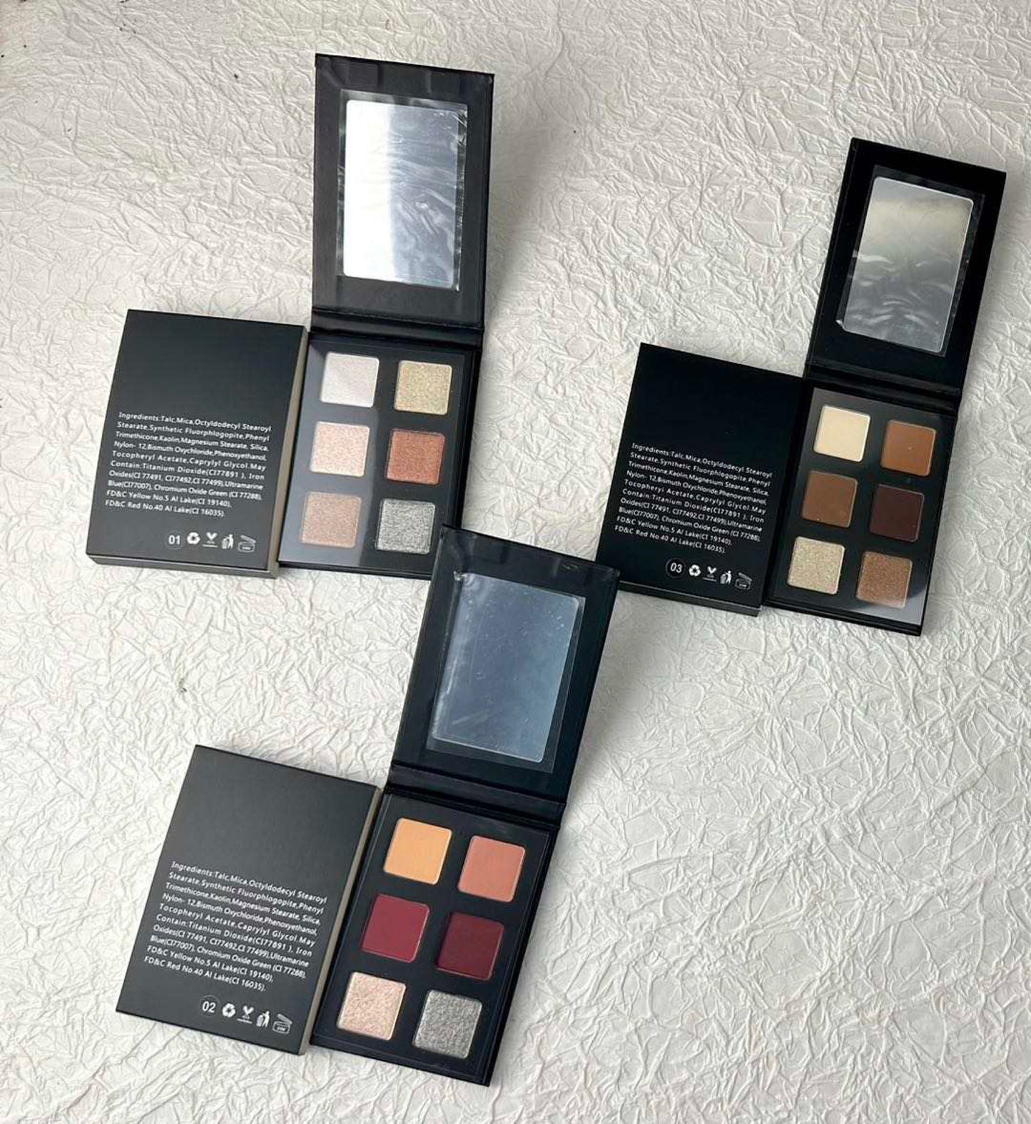 EHFAR MINI Eyeshadow Palettes (assorted)