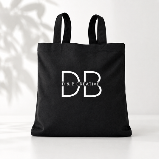 D&B Black Tote Bag