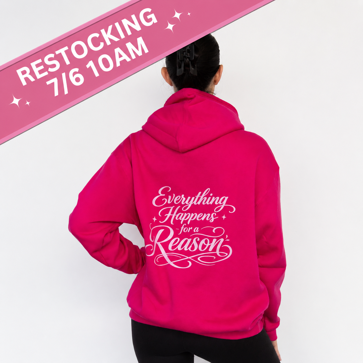 EHFAR Hot Pink Hoodie