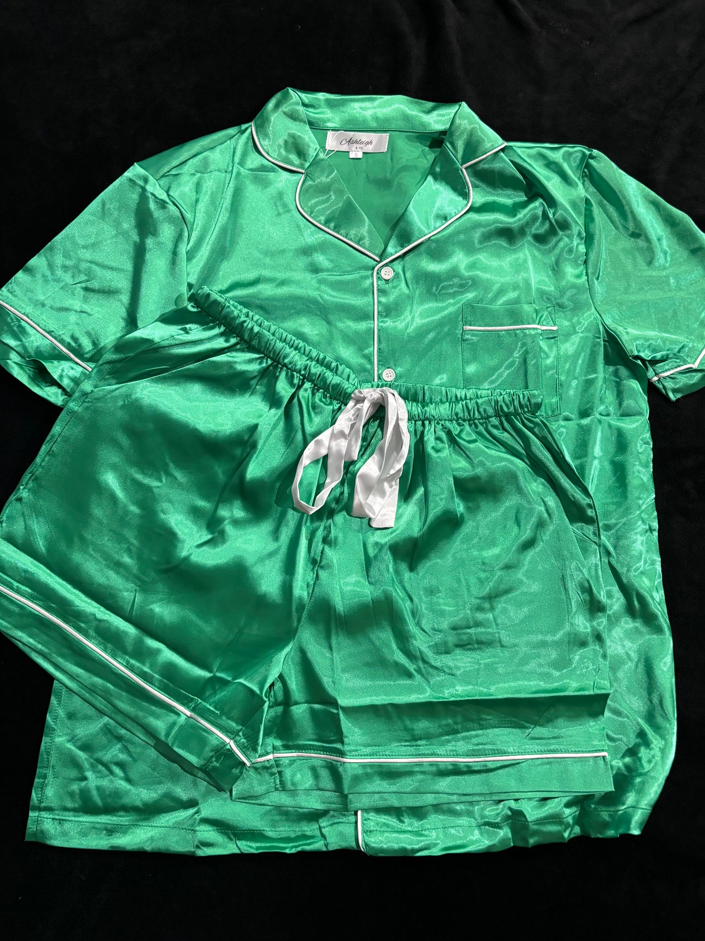 Ashleigh & Co - Green PJs