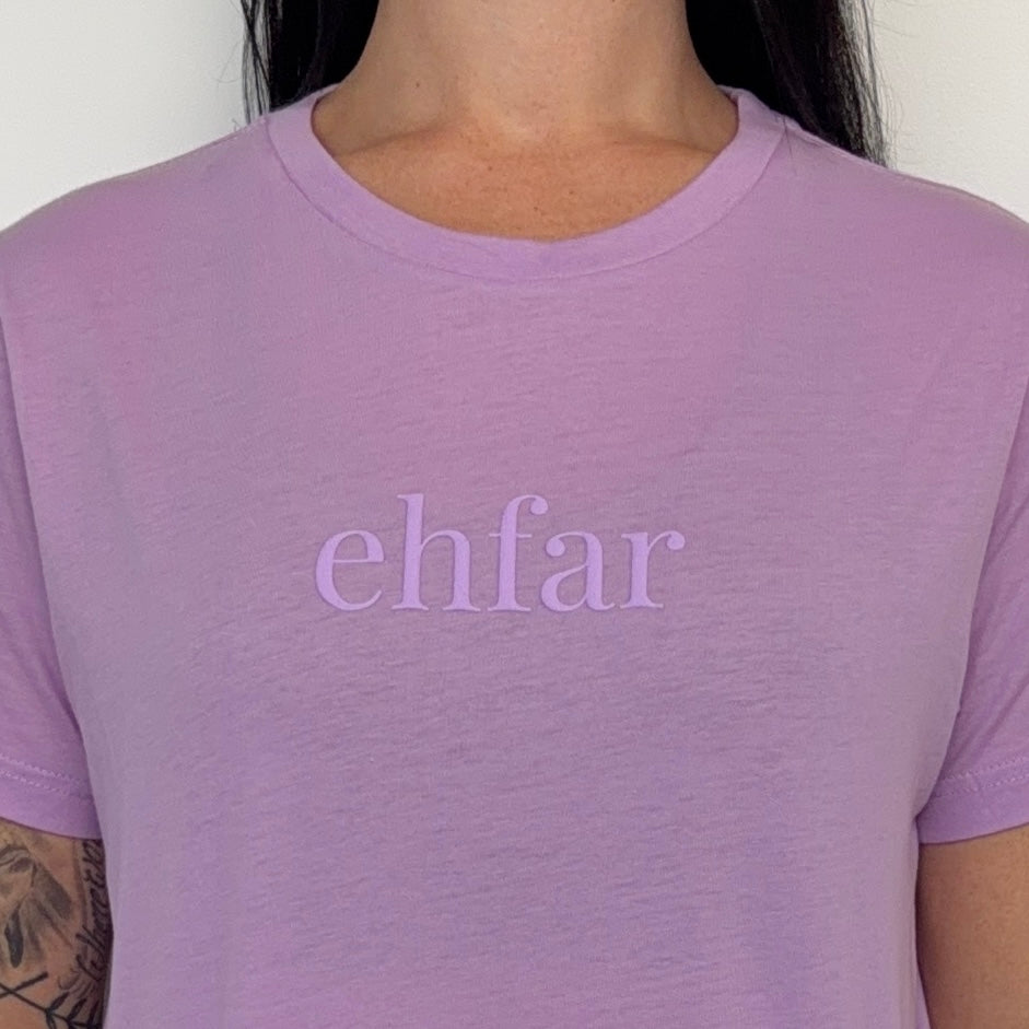 EHFAR Lilac Puff Tee