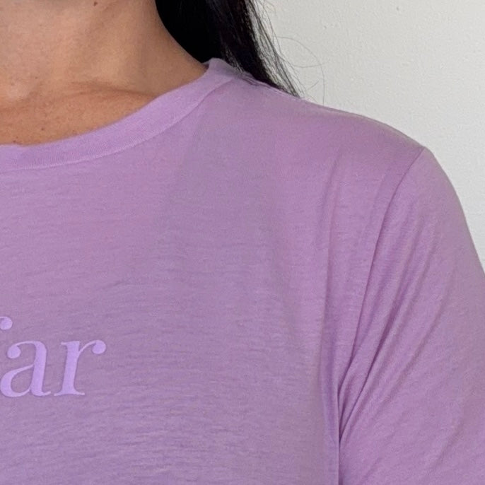 EHFAR Lilac Puff Tee