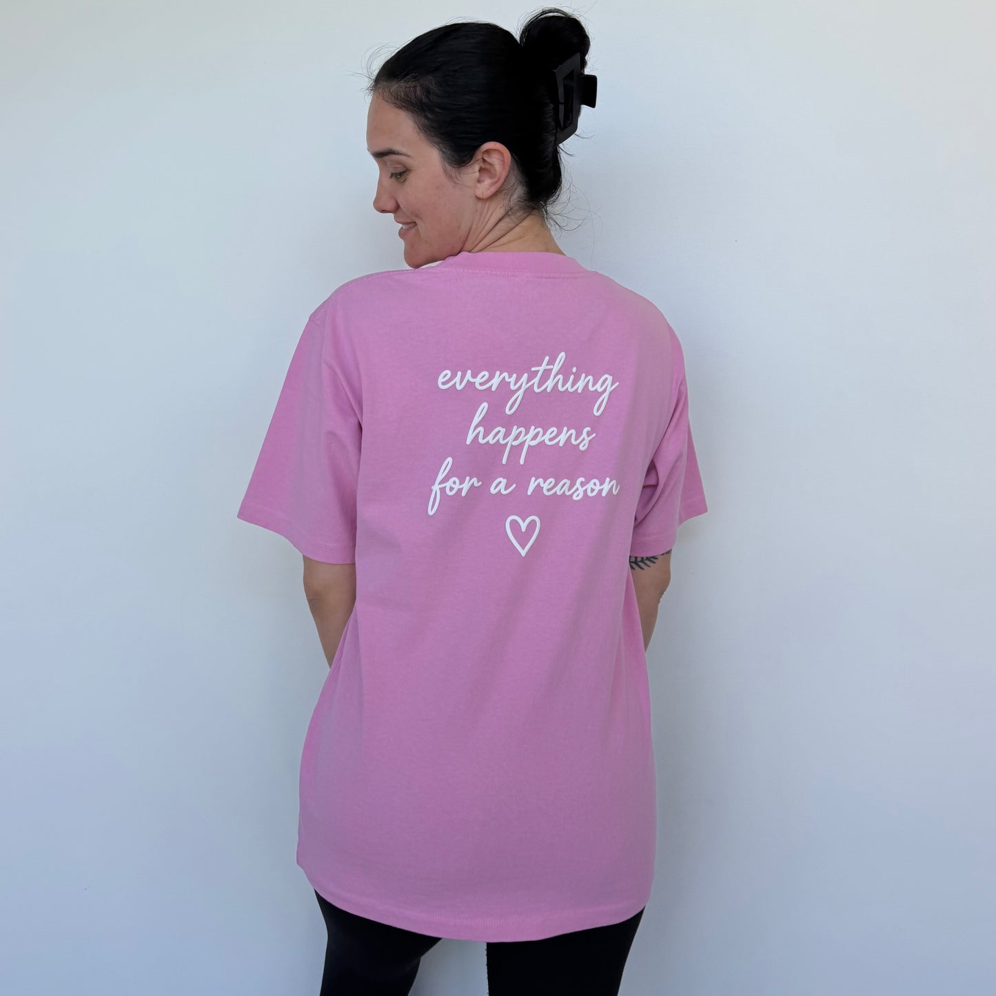 EHFAR Pink Puff Oversized Tee
