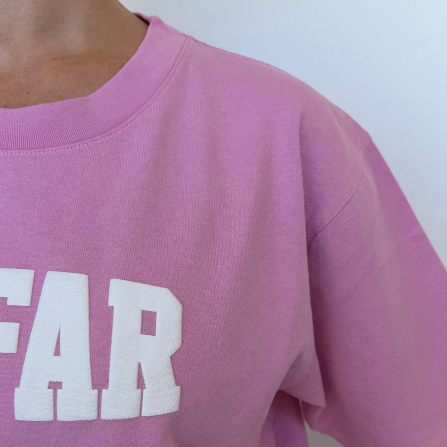 EHFAR Pink Puff Oversized Tee