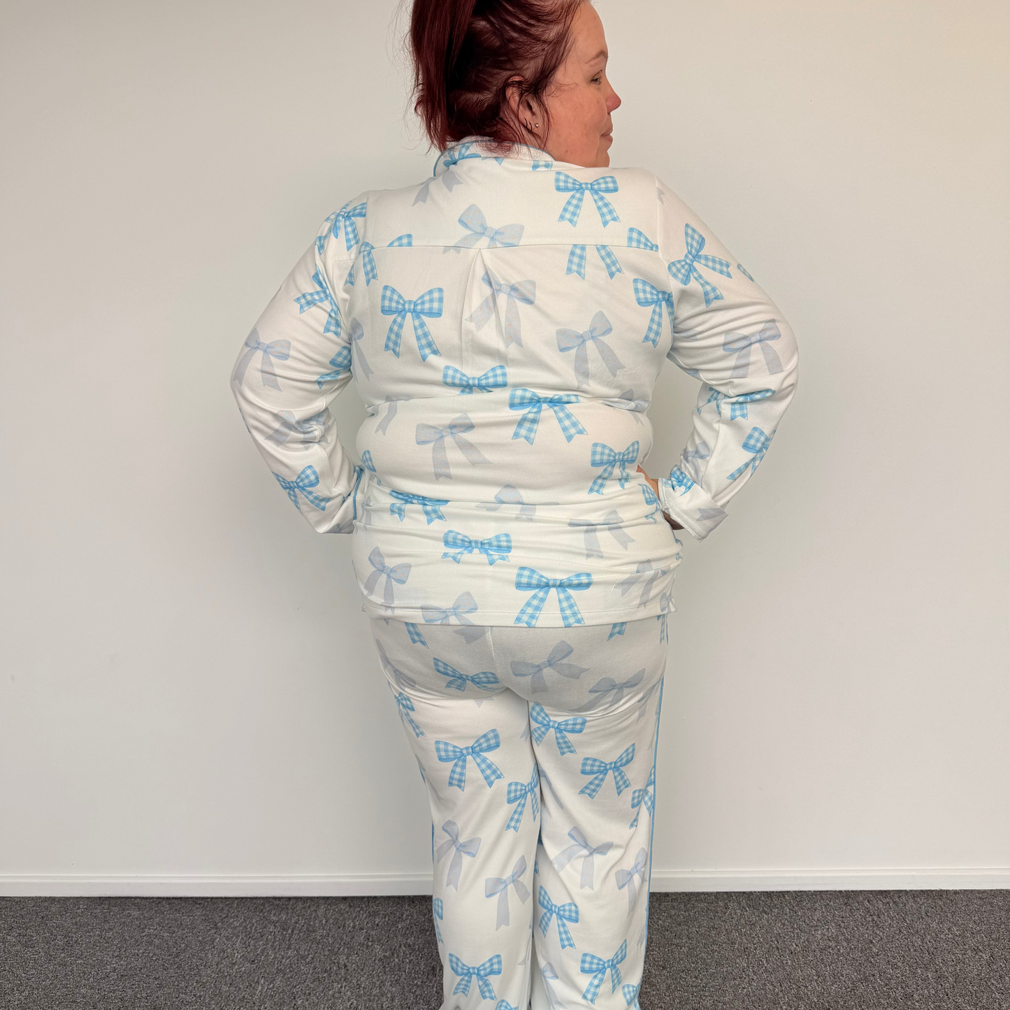 EHFAR Bowtiful 3 Piece Winter PJ Set (ADULTS)