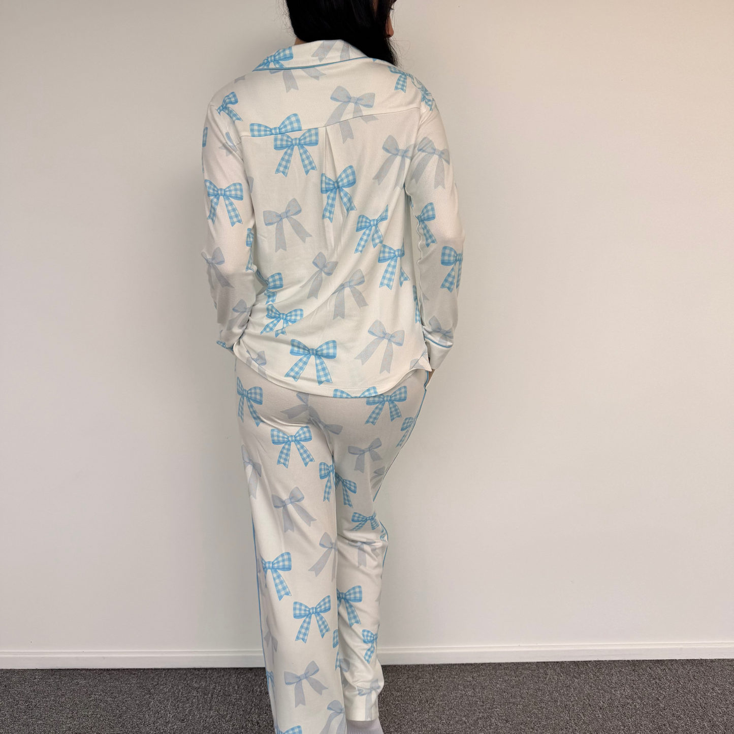 EHFAR Bowtiful 3 Piece Winter PJ Set (ADULTS)