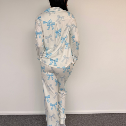 EHFAR Bowtiful 3 Piece Winter PJ Set (ADULTS)