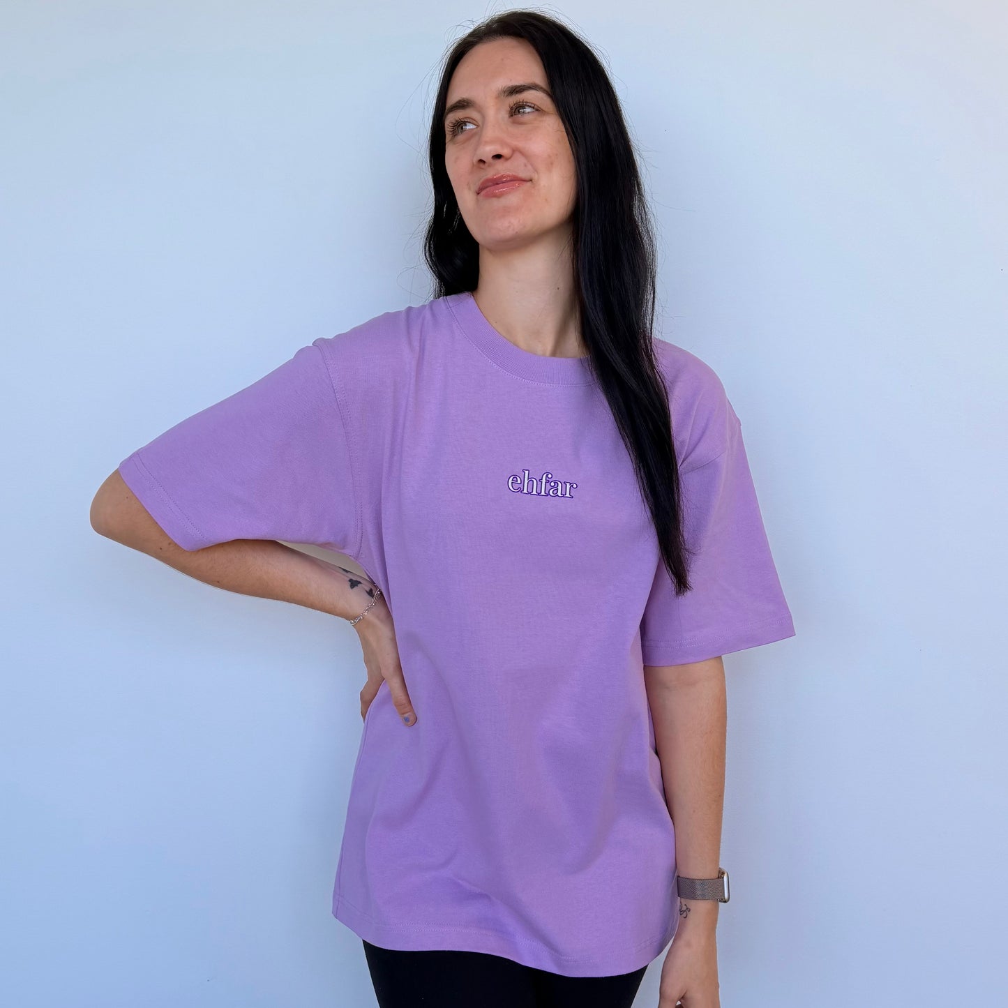 EHFAR Lilac Oversized Tee