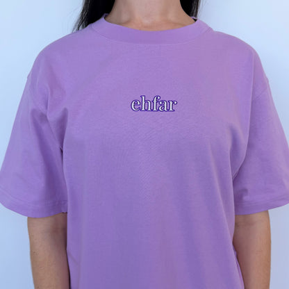 EHFAR Lilac Oversized Tee