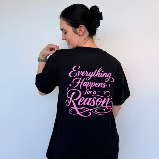 EHFAR Black Oversized Tee