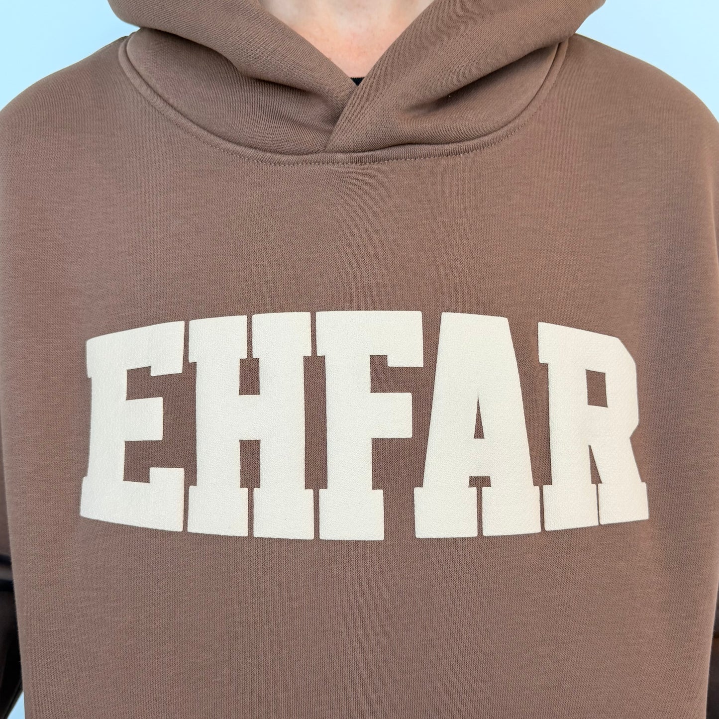 EHFAR Walnut Puff Hoodie
