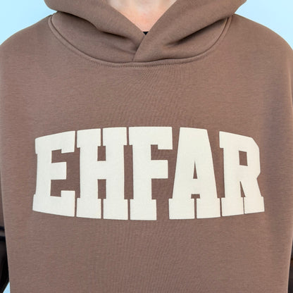 EHFAR Walnut Puff Hoodie