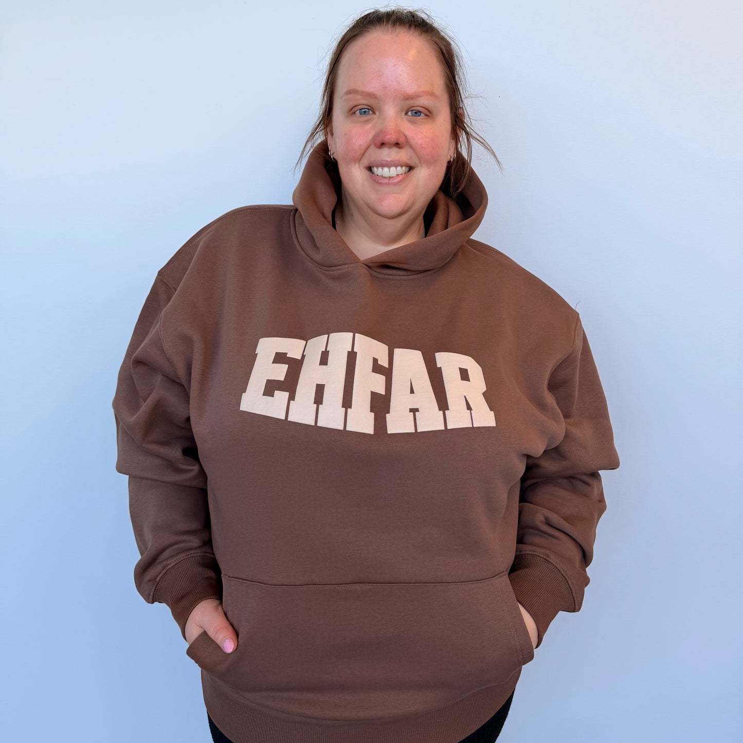 EHFAR Walnut Puff Hoodie