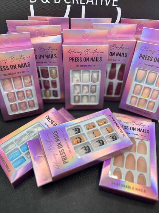 Hunny Boutique Press On Nails