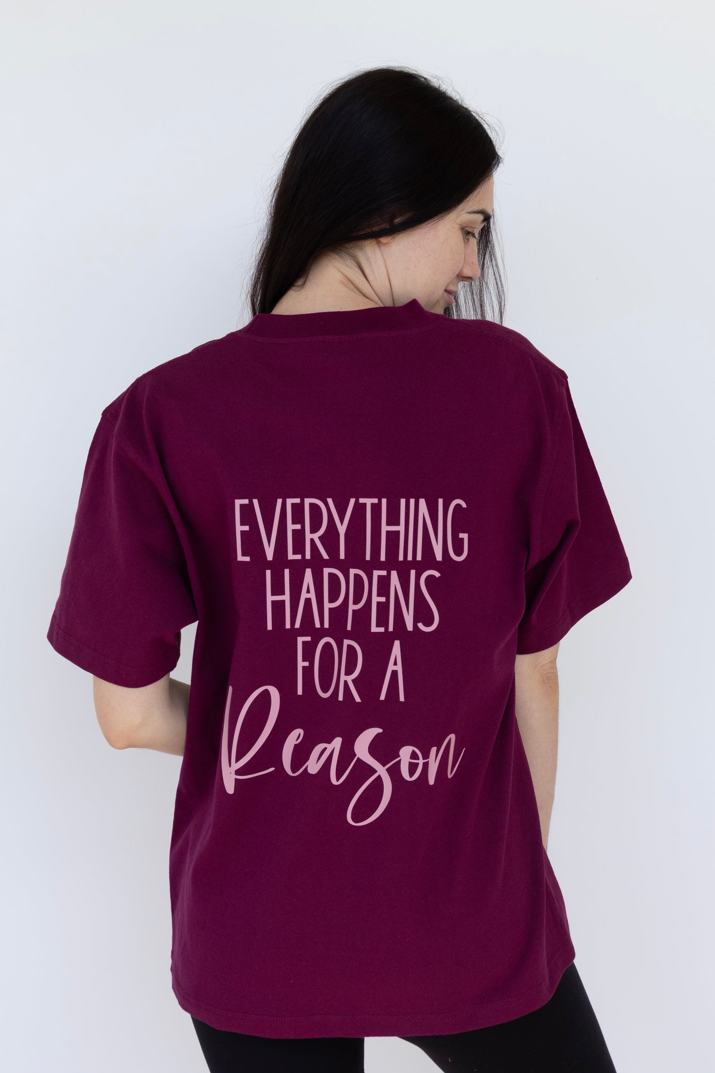 EHFAR Burgundy - Oversized Tee