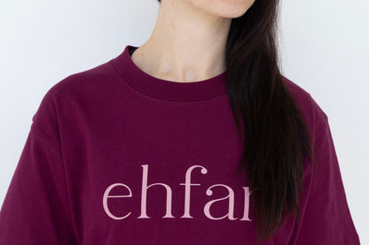 EHFAR Burgundy - Oversized Tee