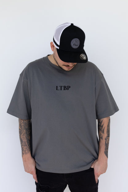LTBP Charcoal - Oversized Tee