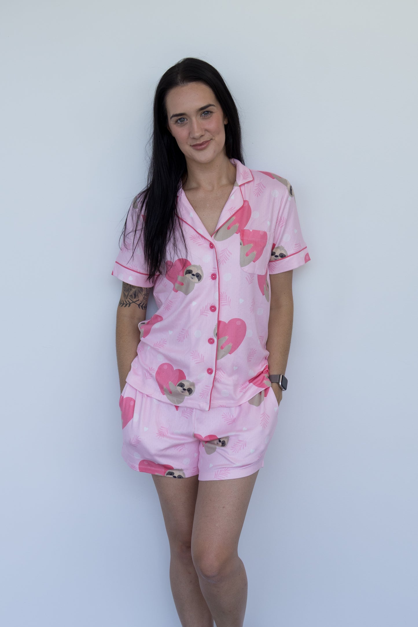 EHFAR Snuggle Button-Up PJ Set (ADULTS)