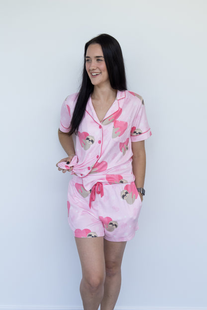 EHFAR Snuggle Button-Up PJ Set (ADULTS)