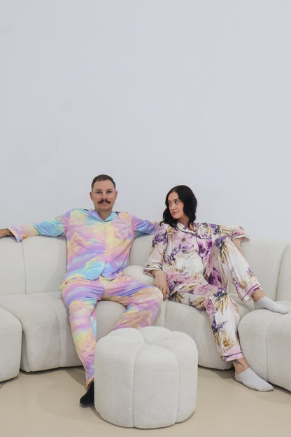 EHFAR Adult Winter Pyjamas - Floral