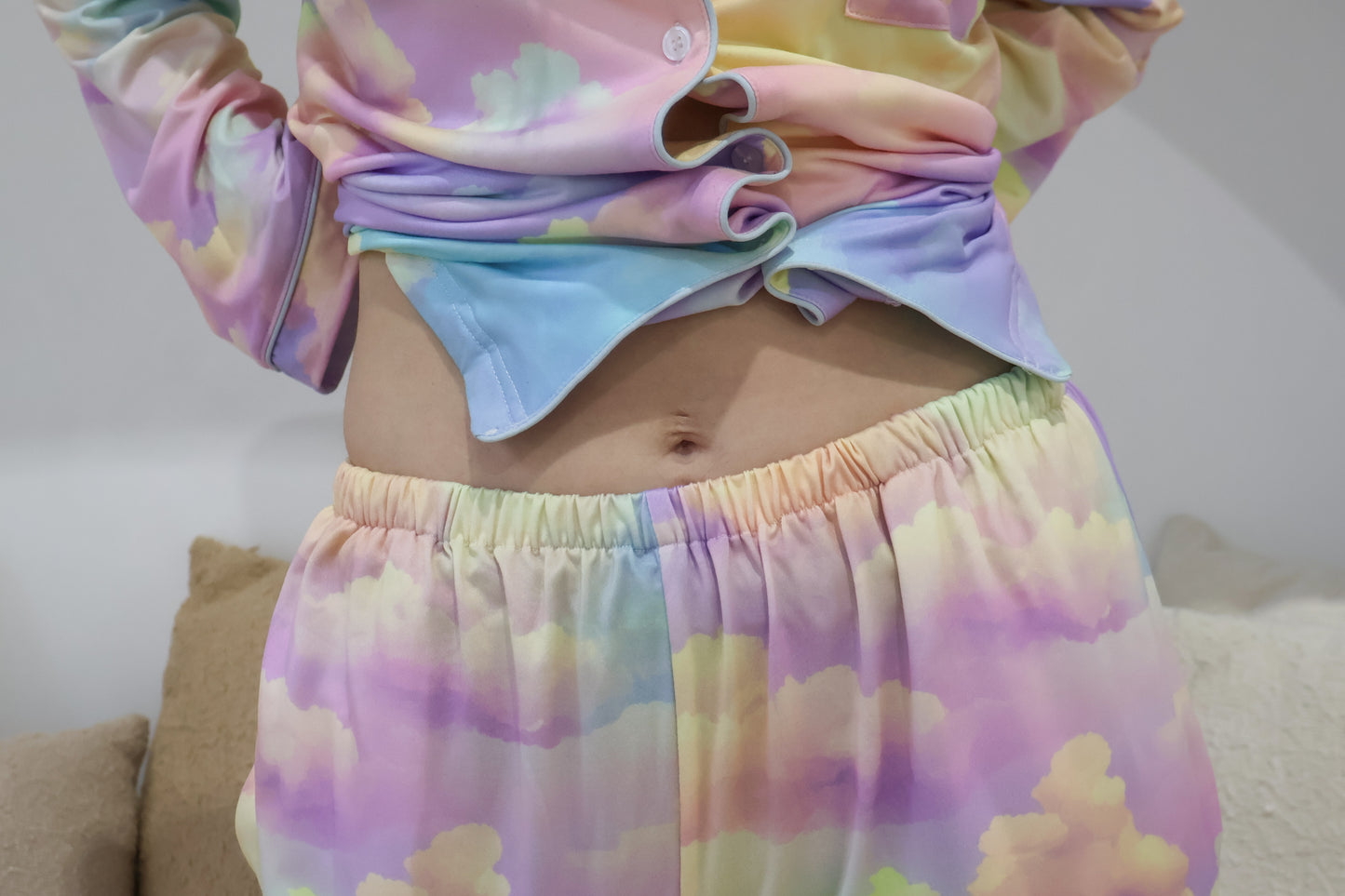 EHFAR Adult Winter Pyjamas - Clouds