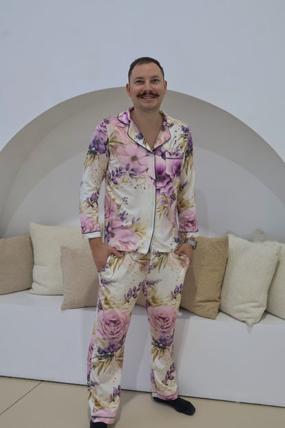 EHFAR Adult Winter Pyjamas - Floral