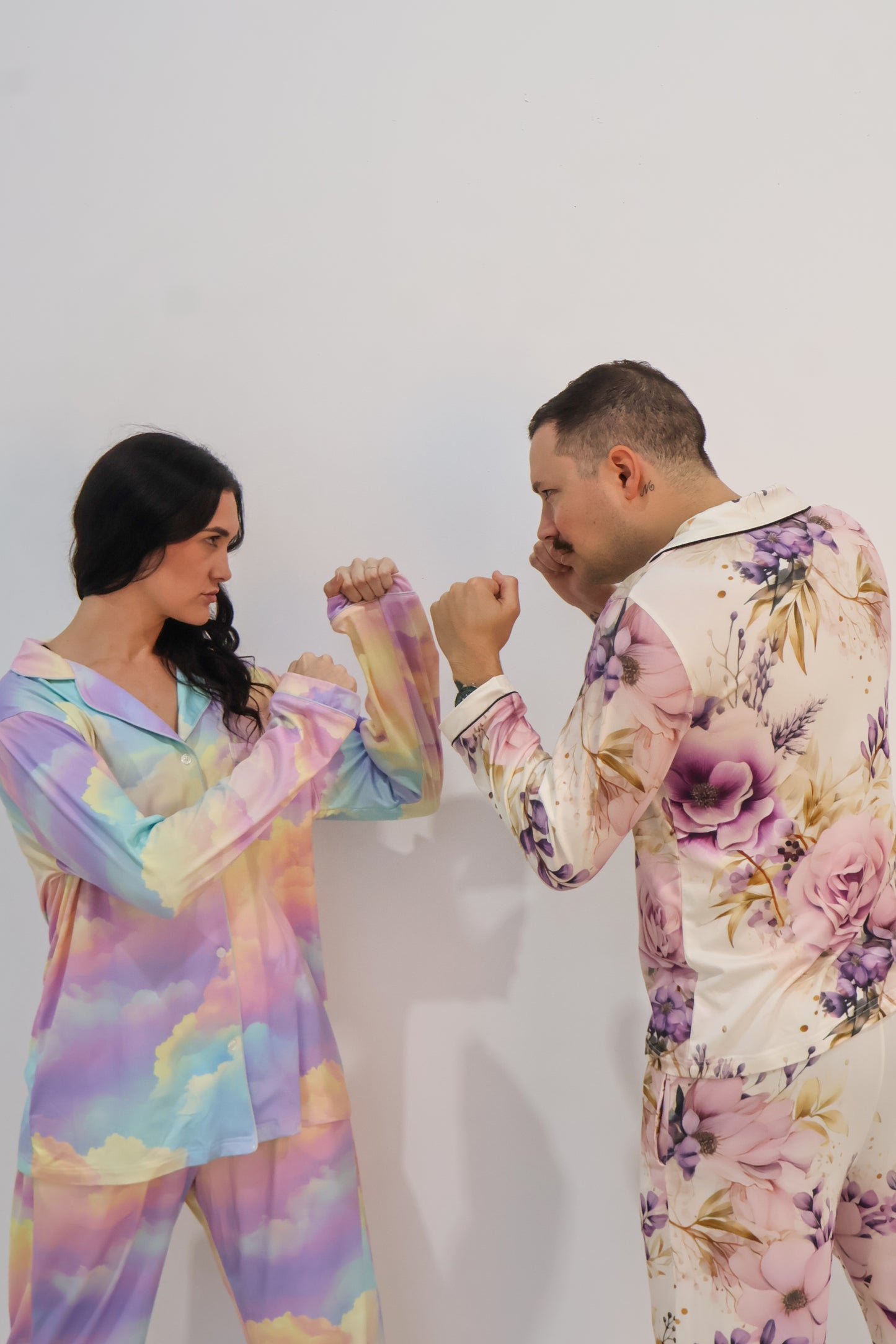 EHFAR Adult Winter Pyjamas - Floral