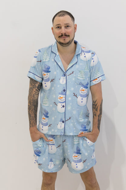 EHFAR Frosty Button-Up PJ Set (ADULTS)