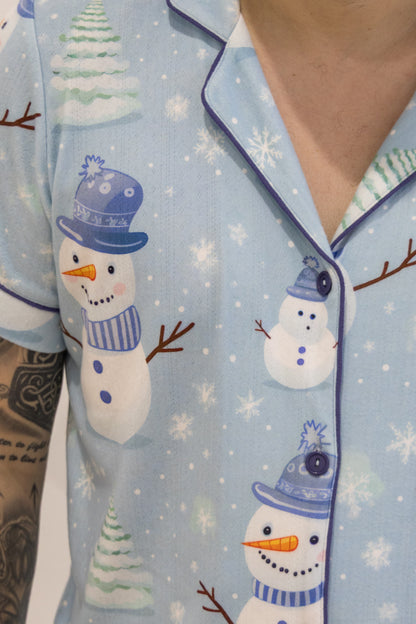 EHFAR Frosty Button-Up PJ Set (ADULTS)