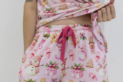 EHFAR Blush Button-Up PJ Set (ADULTS)