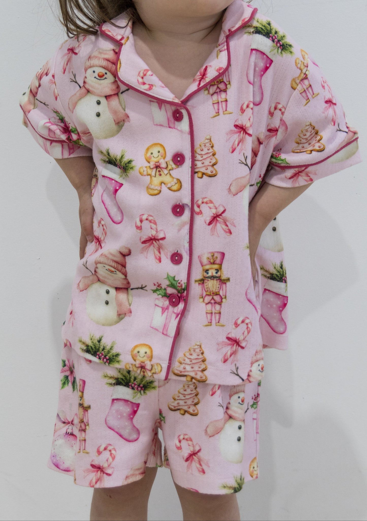 EHFAR Blush Button-Up PJ Set (KIDS)