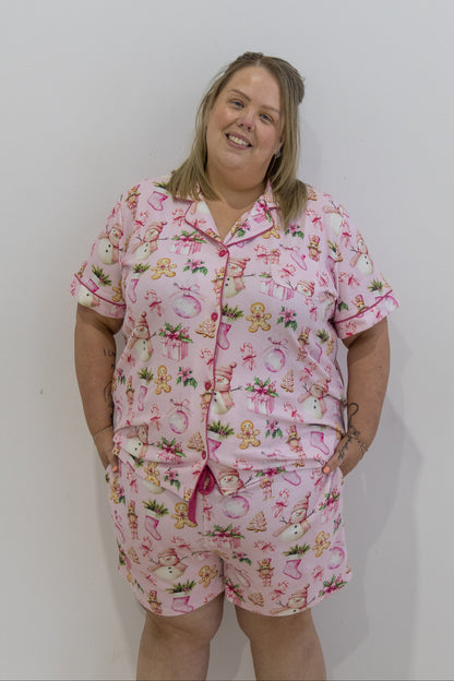 EHFAR Blush Button-Up PJ Set (ADULTS)