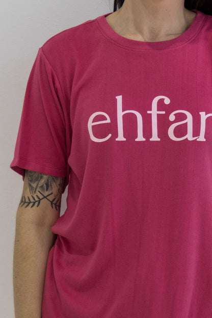 EHFAR Blush Tee & Short PJ Set (ADULTS)