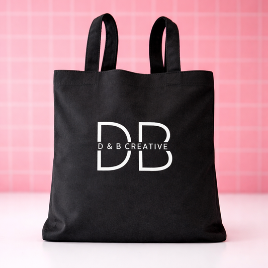 D&B Black Tote Bag